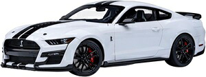 AUTOart 1/18 フォード マスタング シェルビー GT500 (ホワイト/ブラック・ストライプ) オートアート｜おもちゃともけいのおおぐま