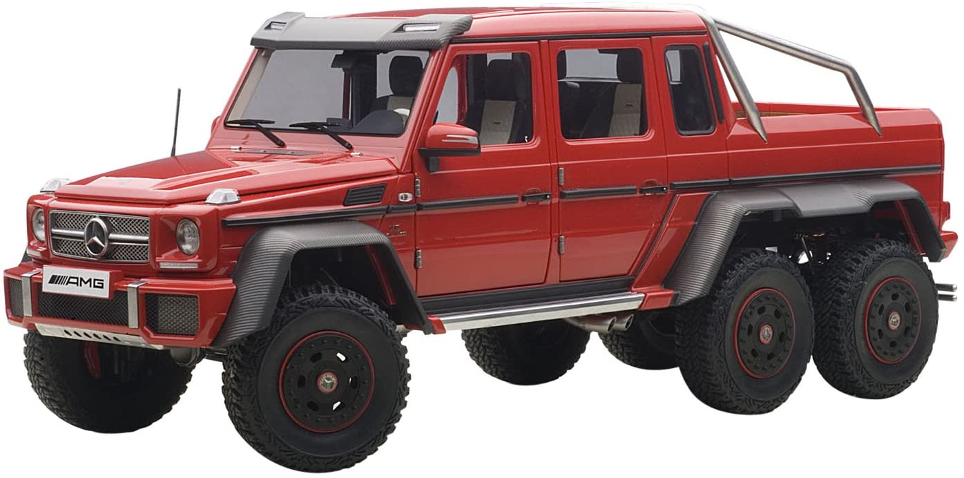 AUTOart 1/18 メルセデス ベンツ G63 AMG 6X6 (レッド) オートアート