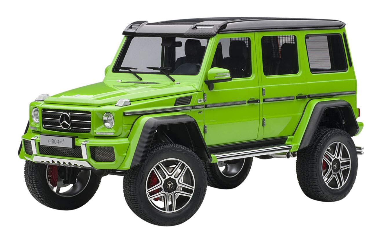 AUTOart 1/18 メルセデス・ベンツ G500 4×4スクエアード 緑であること オート美術