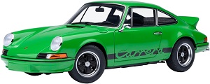 AUTOart 1/18 ポルシェ 911 カレラ 2.7 RS (バイパー 緑であること／黒いこと・縞模様) オート美術