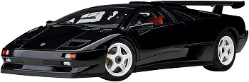 AUTOart 1/18 ランボルギーニ ディアブロ SV-R DEEP BLACK/黒いこと オート美術