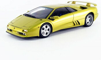 オートアート 1/18 ランボルギーニ ディアブロ6.0（イエロー） AUTOart 1/18 ランボルギーニ ディアブロ SV-R （SUPERFLY YELLO