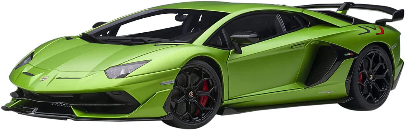 ランボルギーニ アヴェンタドールSVJ ロードスター 1/18 マットグリーン Lamborghini ミニカー 1/18 ランボルギーニ アヴェンタドール