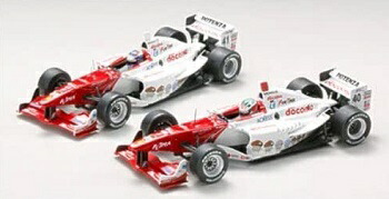 レッドライン/EBBROコラボ　マッハGoフェラーリ　2005スーパーGT300 エブロ/レッドライン 1/43 マッハGO フェラーリ ダンロップ 2005