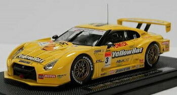 楽天市場】EBBRO（エブロ） 1/43ミニカー SUPER GT 500 YELLOW HAT YMS