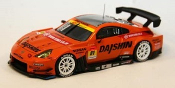 楽天市場】エブロ 1/43 ダイシン R35 GT-R #81 スーパー耐久 2010Ebbro