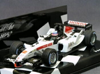 楽天市場】USED Minichamps F1 1/43 BAR HONDA 02 R.ZONTA
