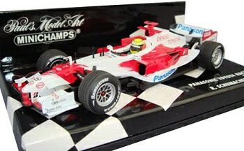 楽天市場】MINICHAMPS DP 1/18 パナソニック トヨタ レーシング 2005