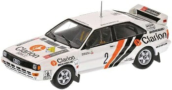 MINICHAMPS 1/43 アウディ クワトロ #2 スウェーデンラリー 430841902 [問屋取寄]