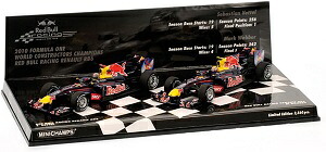 MINICHAMPS PMA 1/43 レッドブル ルノー RB6 2010 F1 コンストラクターズ ワールドチャンピオン 412100506 [問屋取寄]