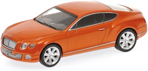 MINICHAMPS 1/43 ベントレー コンチネンタル GT 2011 オレンジメタリック 436139981 [問屋取寄]