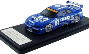 EBBRO x hpi racing 1/43 カルソニック スカイライン GT-R #1 1996 JGTC SUGO 44769 [問屋取寄]｜おもちゃともけいのおおぐま
