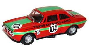 PROGETTOK 1/43 アルファロメオ ジュリア #104 TRANSAVIA 1972 ETCC PKRAC007 [問屋取寄]