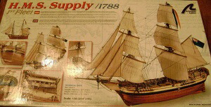 アルテサニア社 1/56 H.M.S Supply / 1788 22417 [問屋取寄]