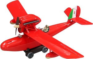 ② らんちゅう　サボイア　ジブリ　完成品 楽天市場】ジブリ美術館限定 「紅の豚」 サボイアS-21 美術館