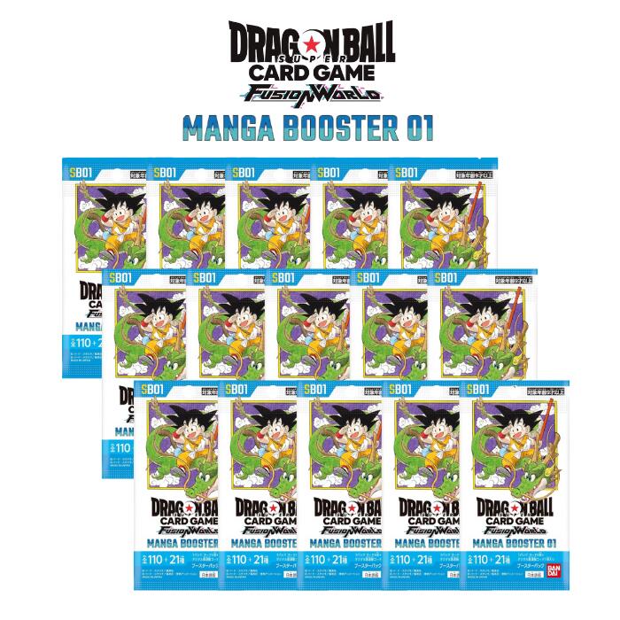 24時間以内発送　マンガブースター　1BOX MANGA BOOSTER 01 [SB01]1BOX分 マンガブースター - メルカリ
