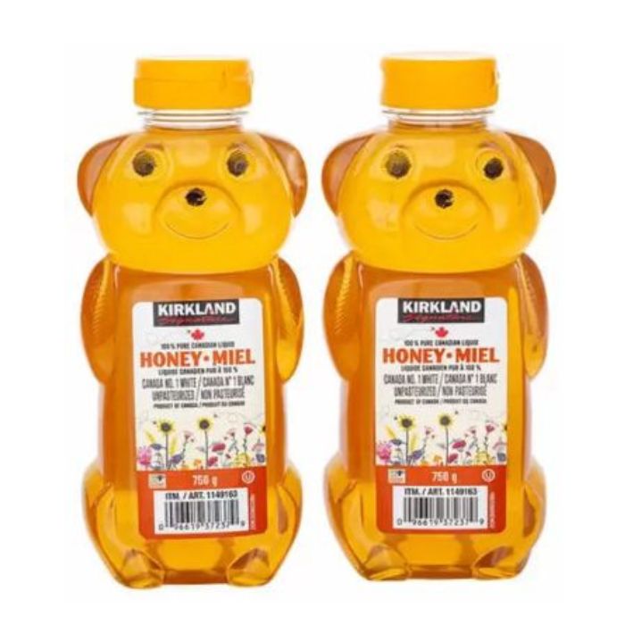 【2本セット】カークランドシグネチャー はちみつ ベアージャグ 750g ハチミツ 蜂蜜 くま パン ホットケーキトッピング 調味料 可愛い ボトル プレゼント 差し入れ ギフト画像