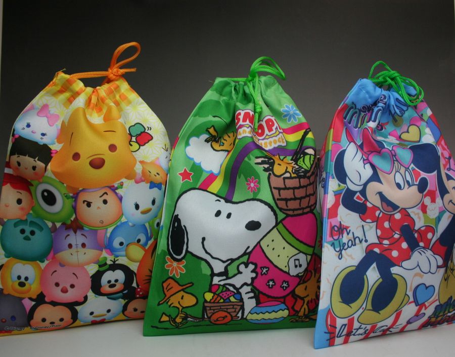 【楽天市場】【キャラクターいろいろ】 お菓子入りキャラクター大判巾着袋 499円セット：お菓子と和雑貨の店 宝作堂