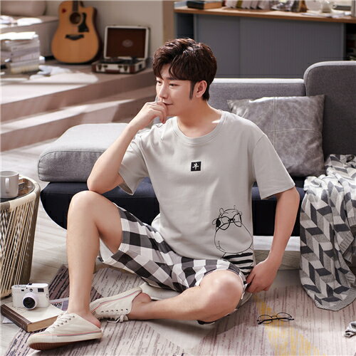 パジャマ メンズ 半袖 綿100 セットアップ 春秋 夏用 ルームウェア 上下 セット 紳士 おしゃれ 秋冬 大きいサイズ かっこいい プレゼント 父の日 男性用 部屋着 人気 寝返りしやすい お洒落 肌触りがいい 通気性 が良い 送料無料 黒 グレー 誕生日 お祝い