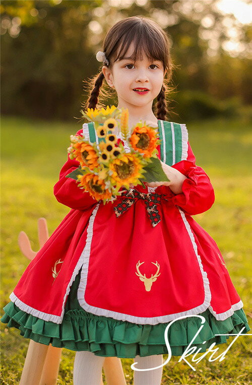 子どもドレス ロリータドレス ワンピース プリンセスドレス 子供 子供 キッズ お姫様ドレス コスプレ コスチューム パーティー 子供 ハロウィン cosplay 誕生日 クリスマス衣装 変装 プレゼント キッズ 女の子 仮装 衣装 ワンピース ワンピ 結婚式 発表会 プレゼント ...