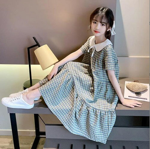 キッズワンピース 女の子 子供服 カジュアル ナチュラル 夏服 ワンピース 発表会 かわいい ロング丈 海外旅行 花柄 夏 ジュニア 子ども ガールズ 半袖 フォーマル Aライン おしゃれ 送料無料 名入れ無料