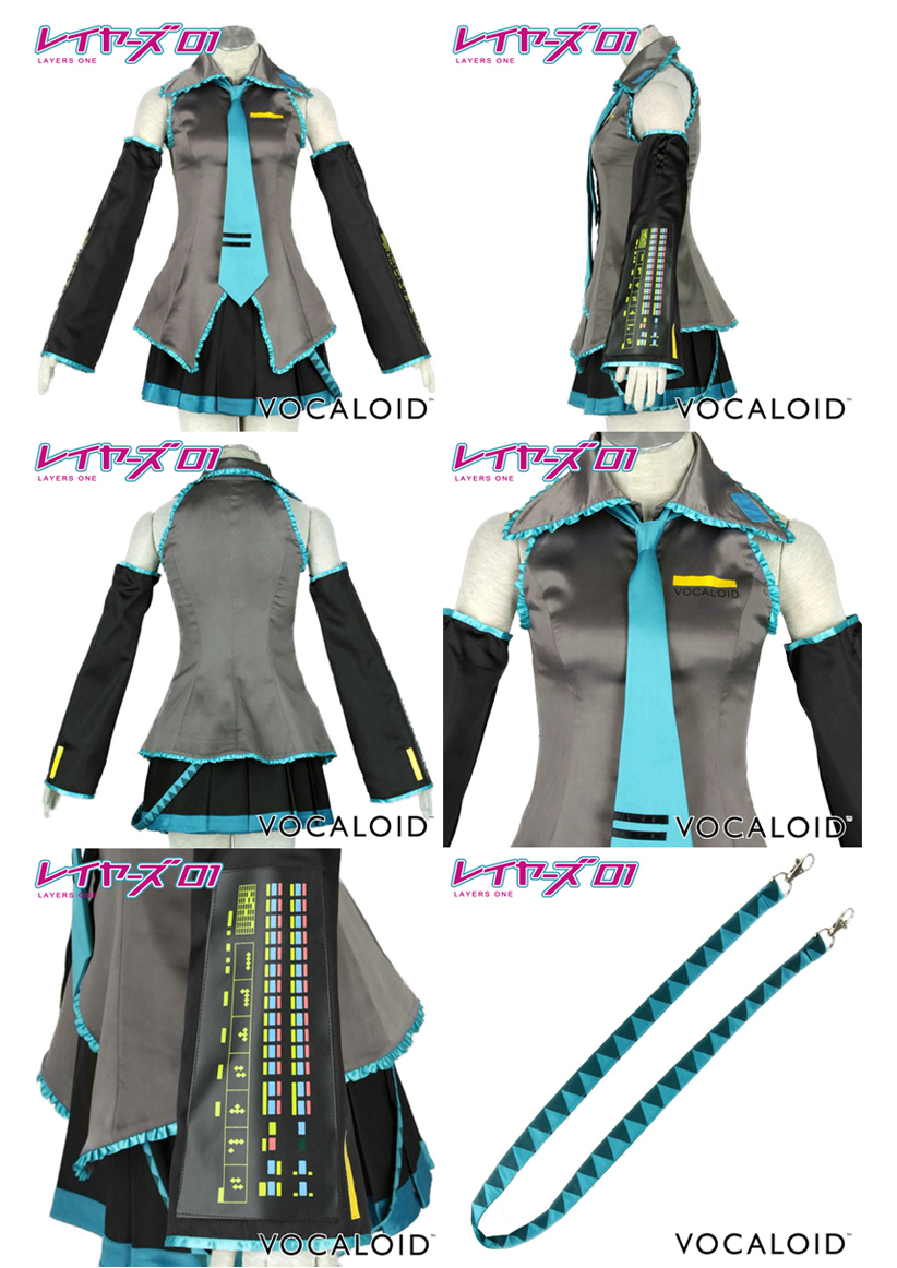 貨物輸送無料 Vocaloid コスプレお召 ミク 初音ミク 衣装 Miku コスプレ Cos Vocaloid ボーカロイド ボカロ コスプレ衣装 国内出軍 実物画図 レイヤーズ01 Digitalland Com Br