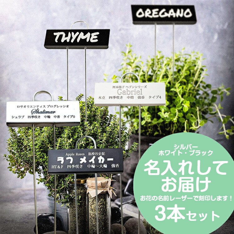 楽天市場】園芸用ラベル 名入れお試し1本 金属製 3カラー 楽天市場】園芸用ラベル 名入れお試し1本 金属製 3カラー