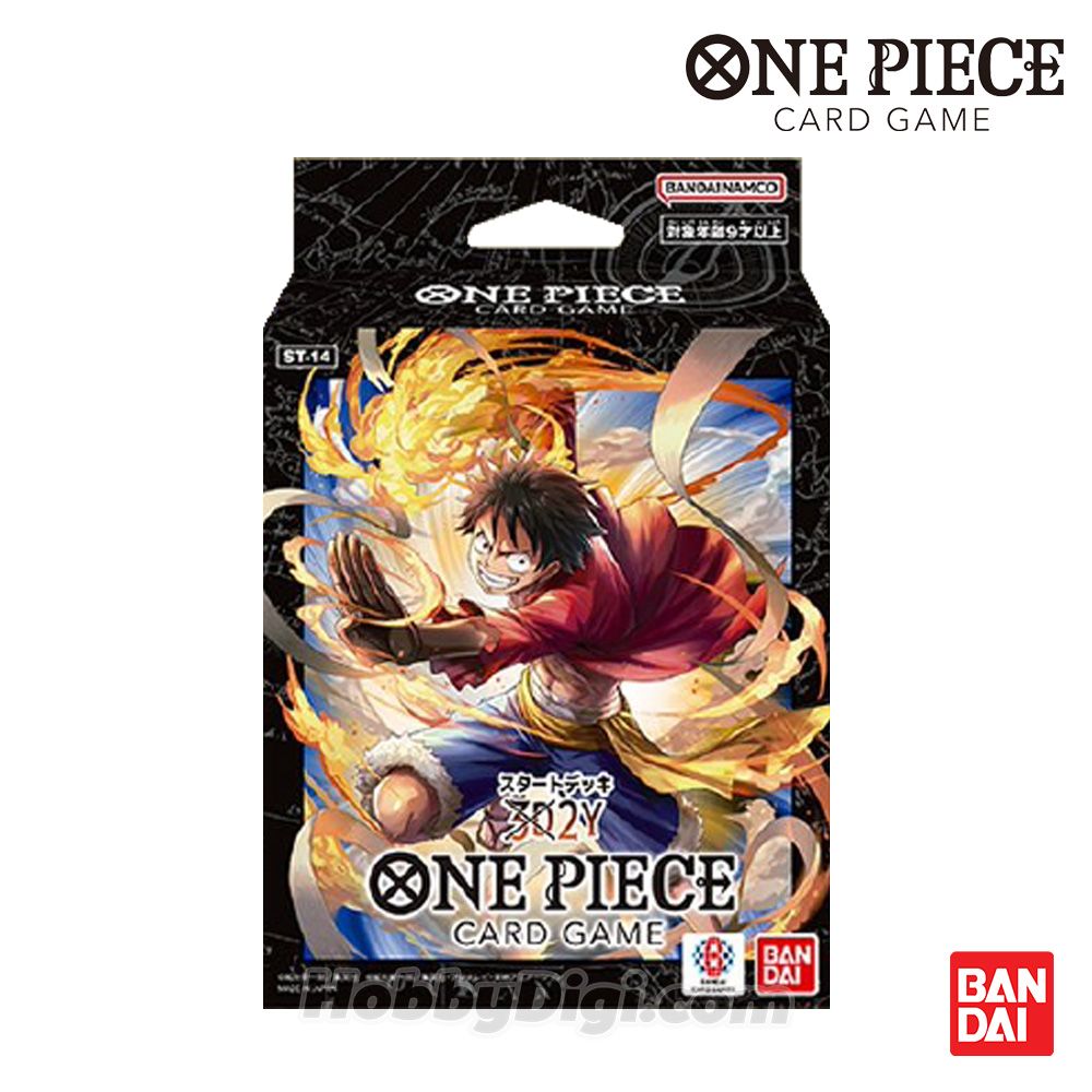 ONE PIECE - 新品 即納 ワンピースカード スタートデッキ 全4種 8点セット hrco_one-st-all