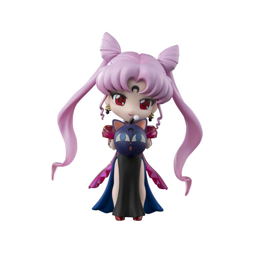 予約2025年10月末発売予定 TAMASHII NATIONS フィギュアーツ mini 美少女戦士セーラームーンR ブラック・レディ 約90mm PVC&ABS製 塗装済み可動フィギュア画像