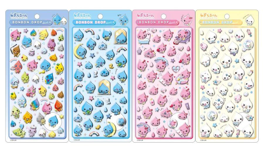 楽天市場】ラッピング対応 4種セット ボンボンドロップ シール ちい