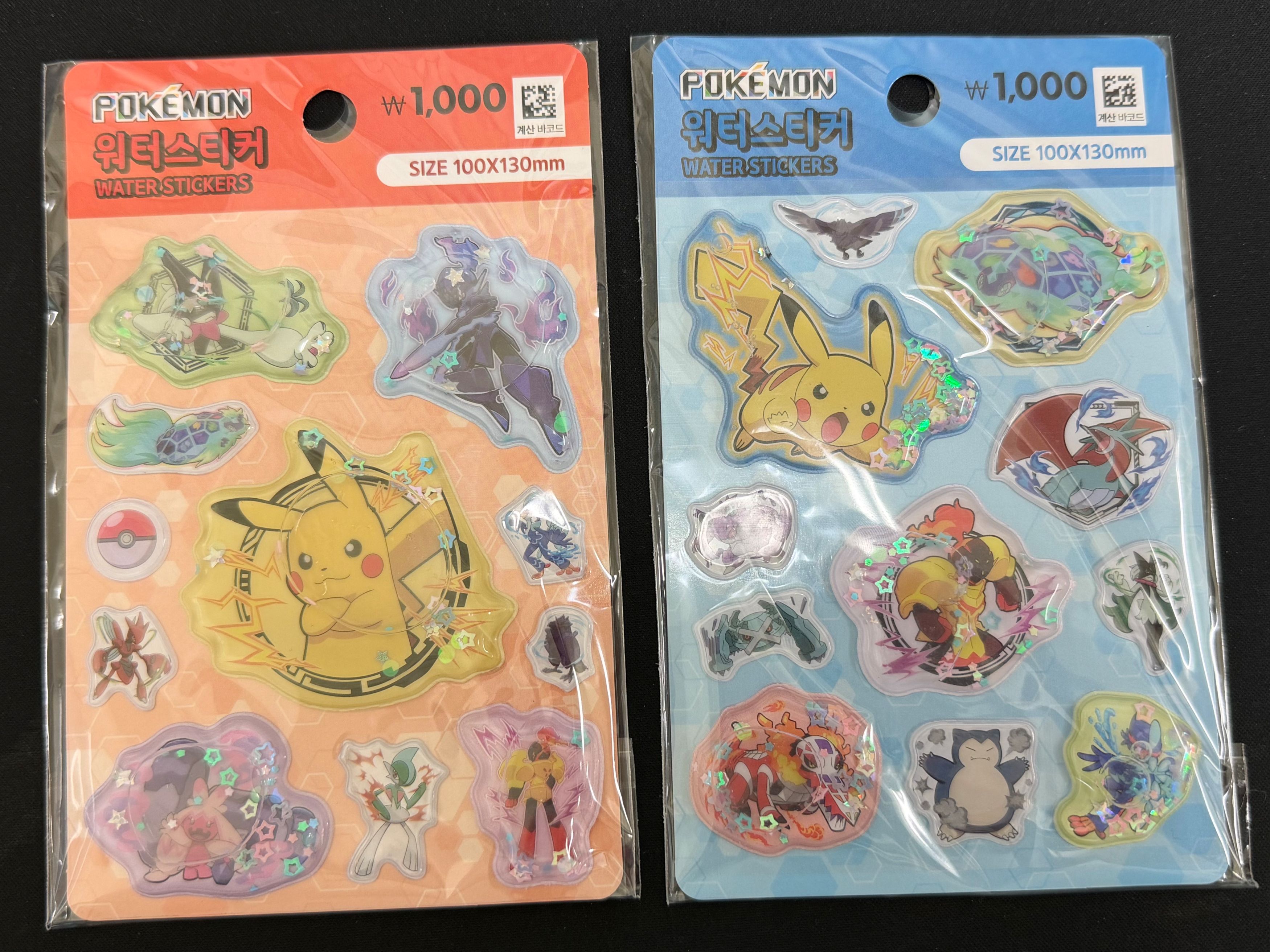 楽天市場】ポケモン バブルステッカー 3D クリスタル 韓国限定 正規品