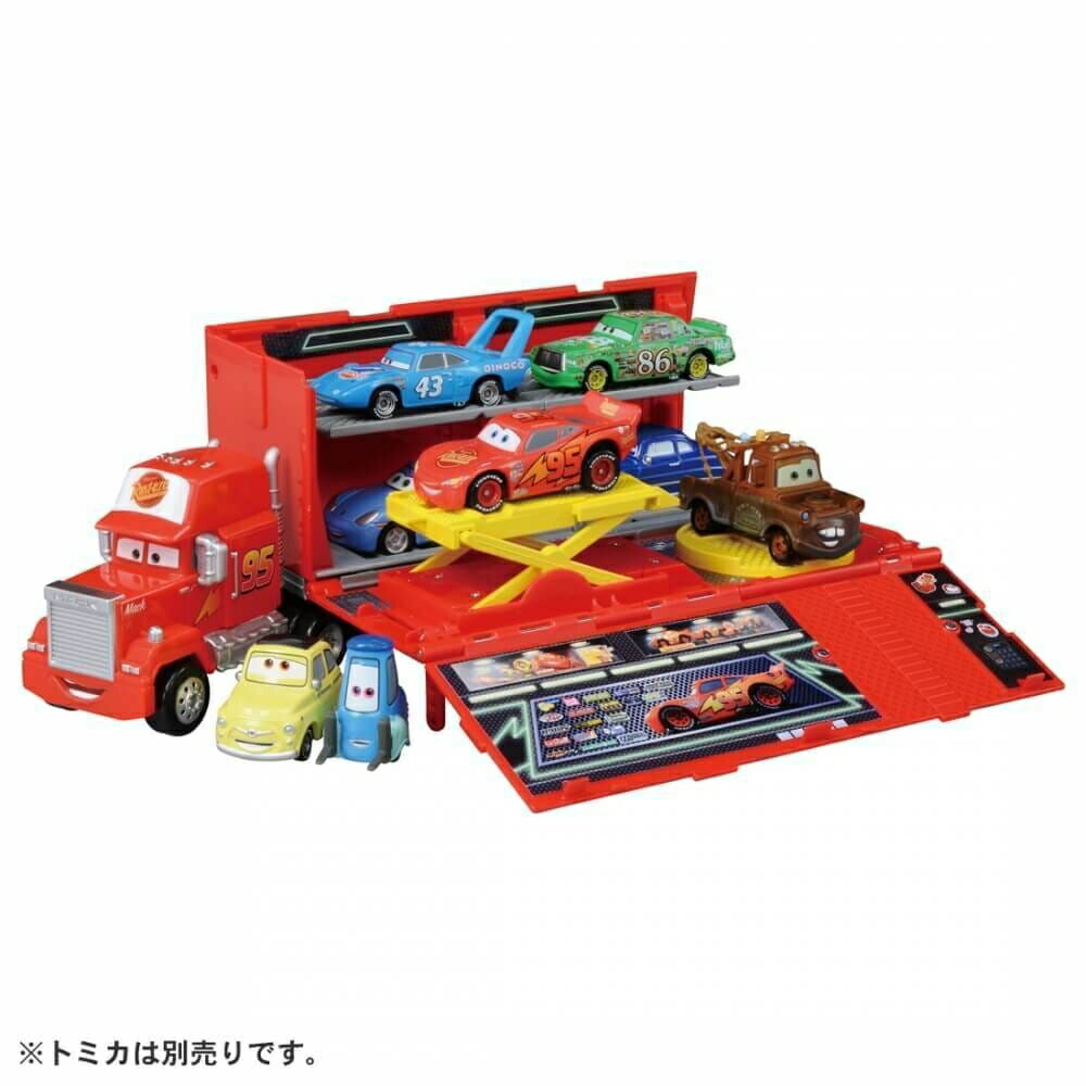 オンライン限定価格*】ディズニー カーズ トミカ 整備トレーラーで