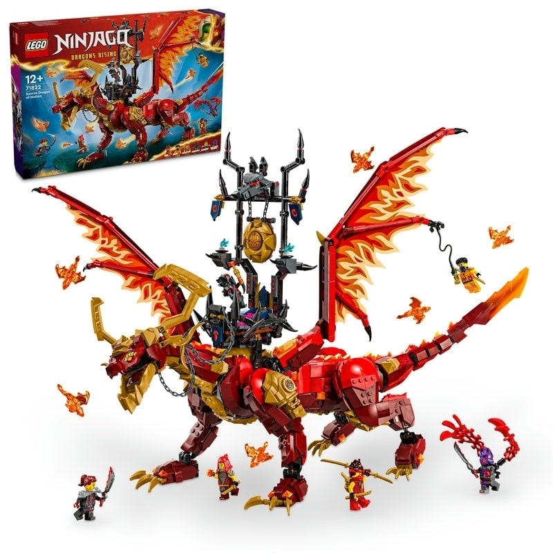 「7/1〜6限定先着で最大2000円OFFクーポン」【オンライン限定価格】レゴ LEGO ニンジャゴー ソースドラゴン・モーション 71822｜プレゼント 誕生日 11歳 12歳 13歳 14歳 忍者 にんじゃ画像
