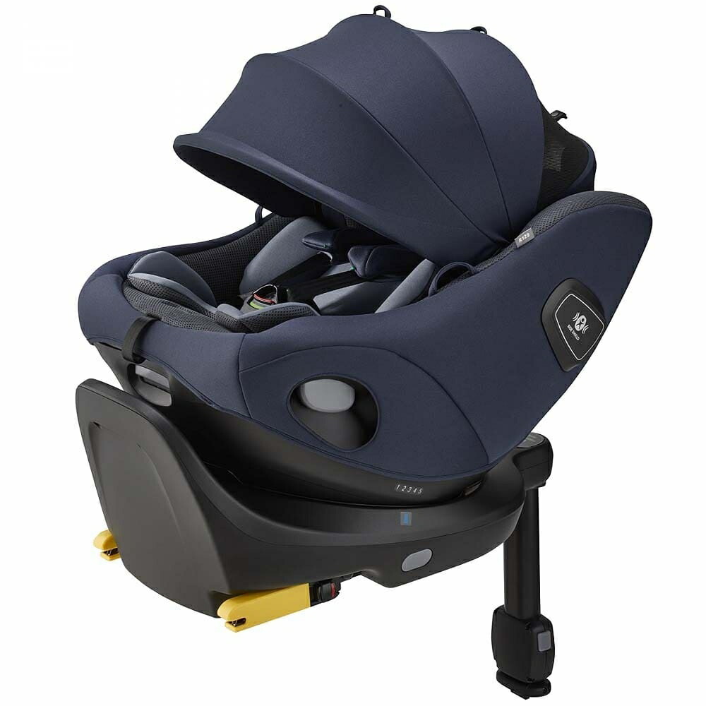 【楽天市場】Aprica(アップリカ) ISOFIX クルリラ プライト (ナイトグレー) チャイルドシート ISOFIX固定 R129適合 回転型  ひろびろシート 新生児～4歳頃まで : トイザらス・ベビーザらス