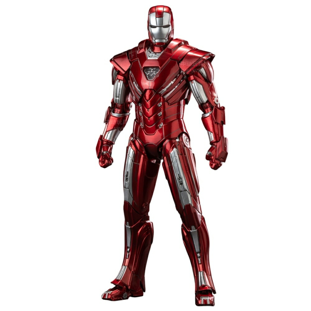 「7/1〜6限定先着で最大2000円OFFクーポン」ZD TOYS マーベル アイアンマン MK33 7インチ MARVEL IRONMAN ZDTOYS フィギュア 中動玩具 ZHONGDONG画像