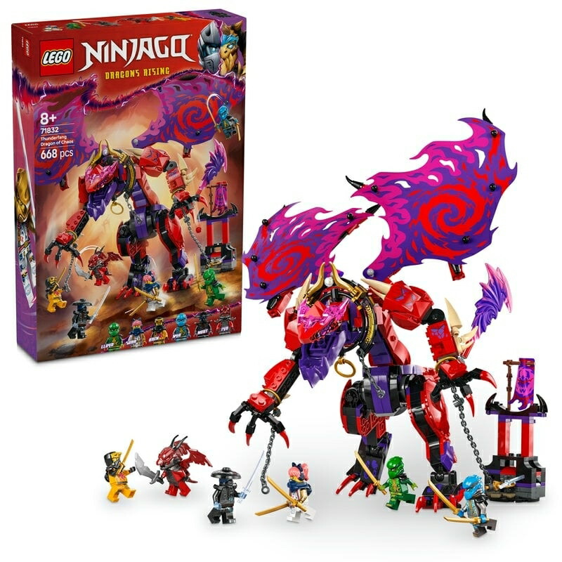 【オンライン限定価格】レゴ LEGO ニンジャゴー 71832 カオスドラゴン：サンダーファング 71832｜プレゼント 誕生日 女の子も男の子も楽しめるおもち画像