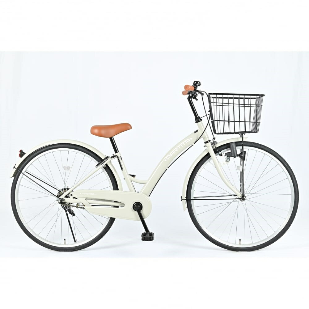 26インチ 身長130～170cm 子供用自転車 パルティッタ グレー LEDブロックダイナモライト 小学生 トイザらス限定 8歳 9歳 10歳