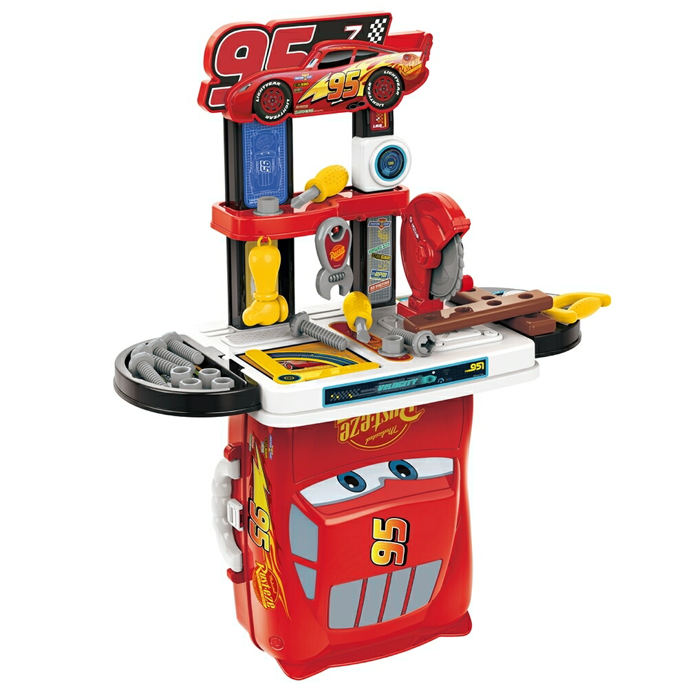 「3/5 限定先着 トップバナーにて最大1000円クーポン配布中」カーズ 持ち運べるDIYツールセット トイザらス限定画像