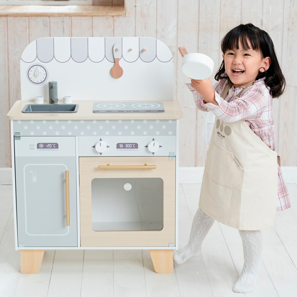 木製ナチュラルキッチン トイザらス限定 おままごと 3歳 4歳 5歳