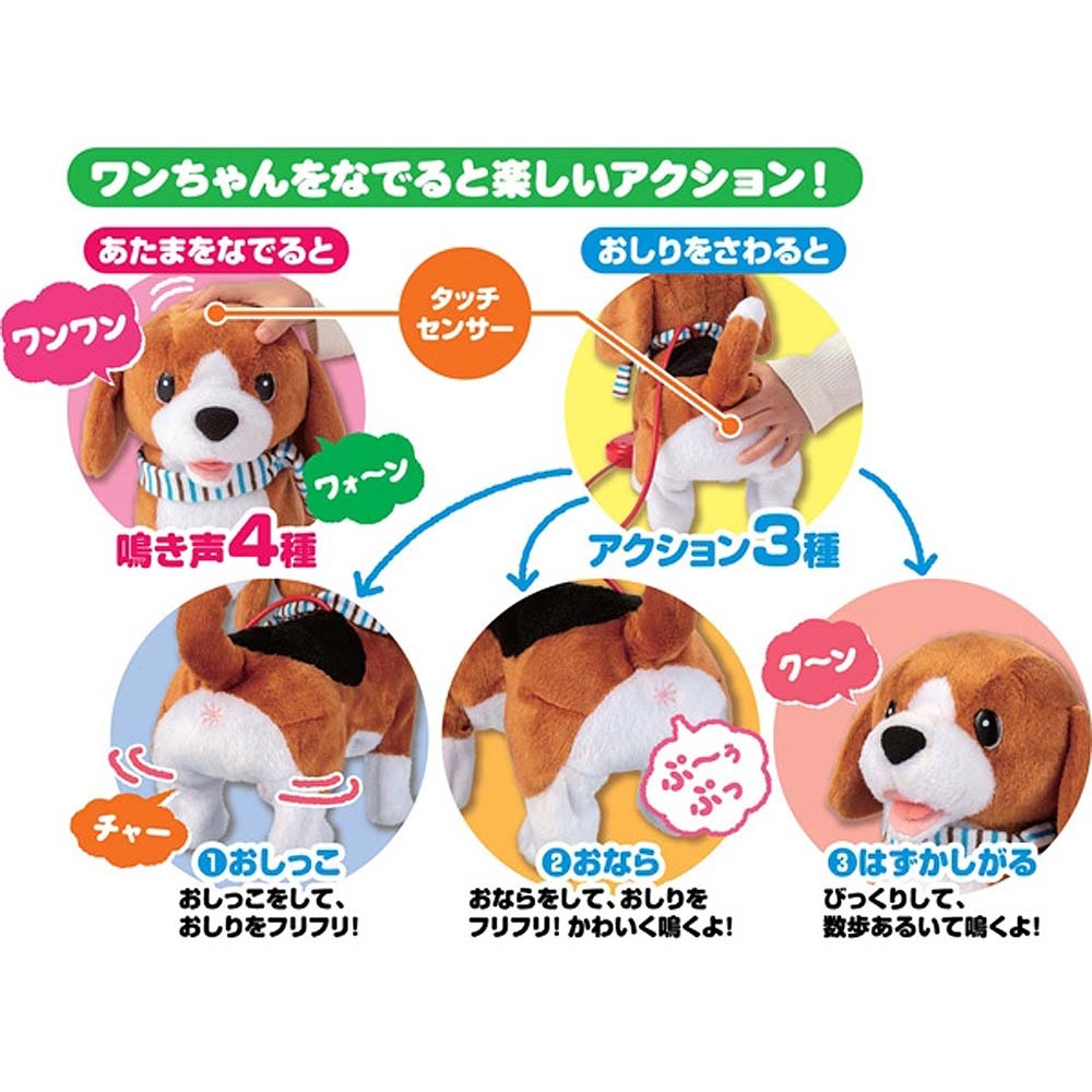 楽天市場 フリフリズムのオシリーヌ おさんぽビーグル トイザらス ベビーザらス