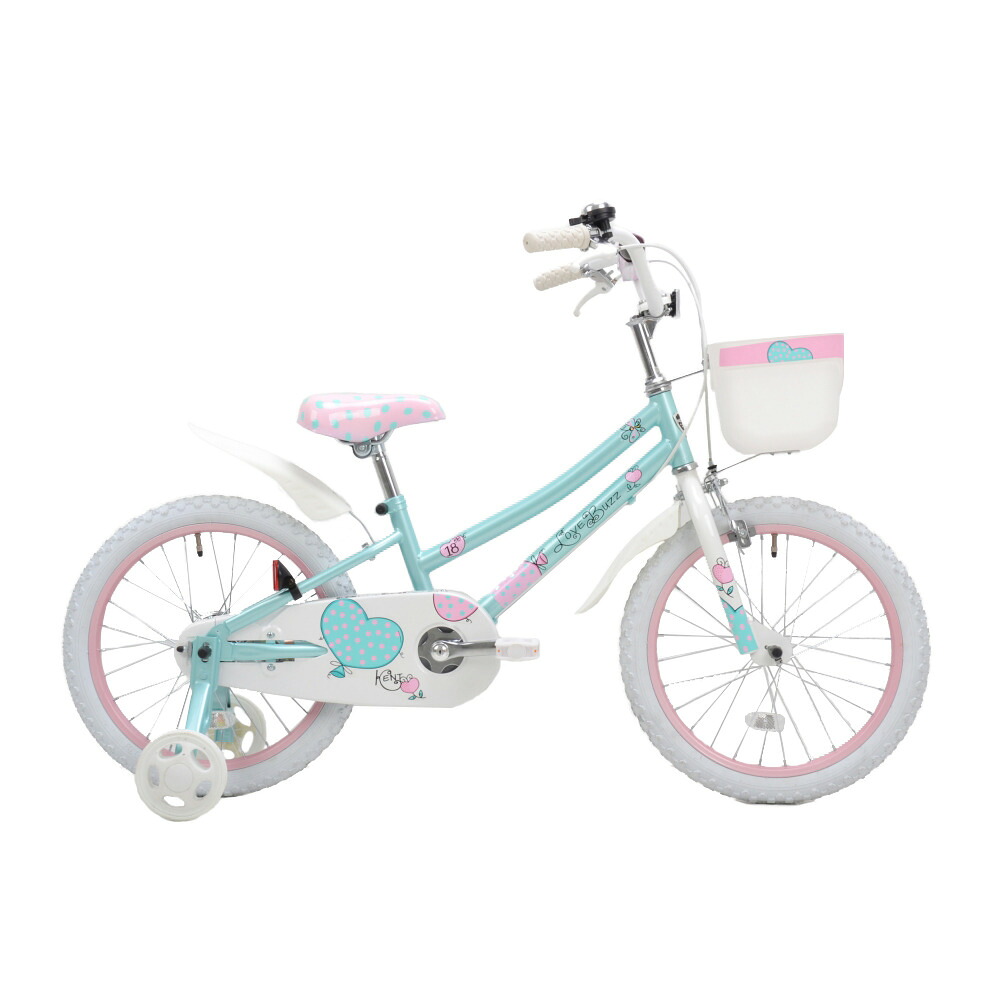 18インチ 身長110〜125cm 子供用自転車 KENT ガールズラブ 女の子 人気 