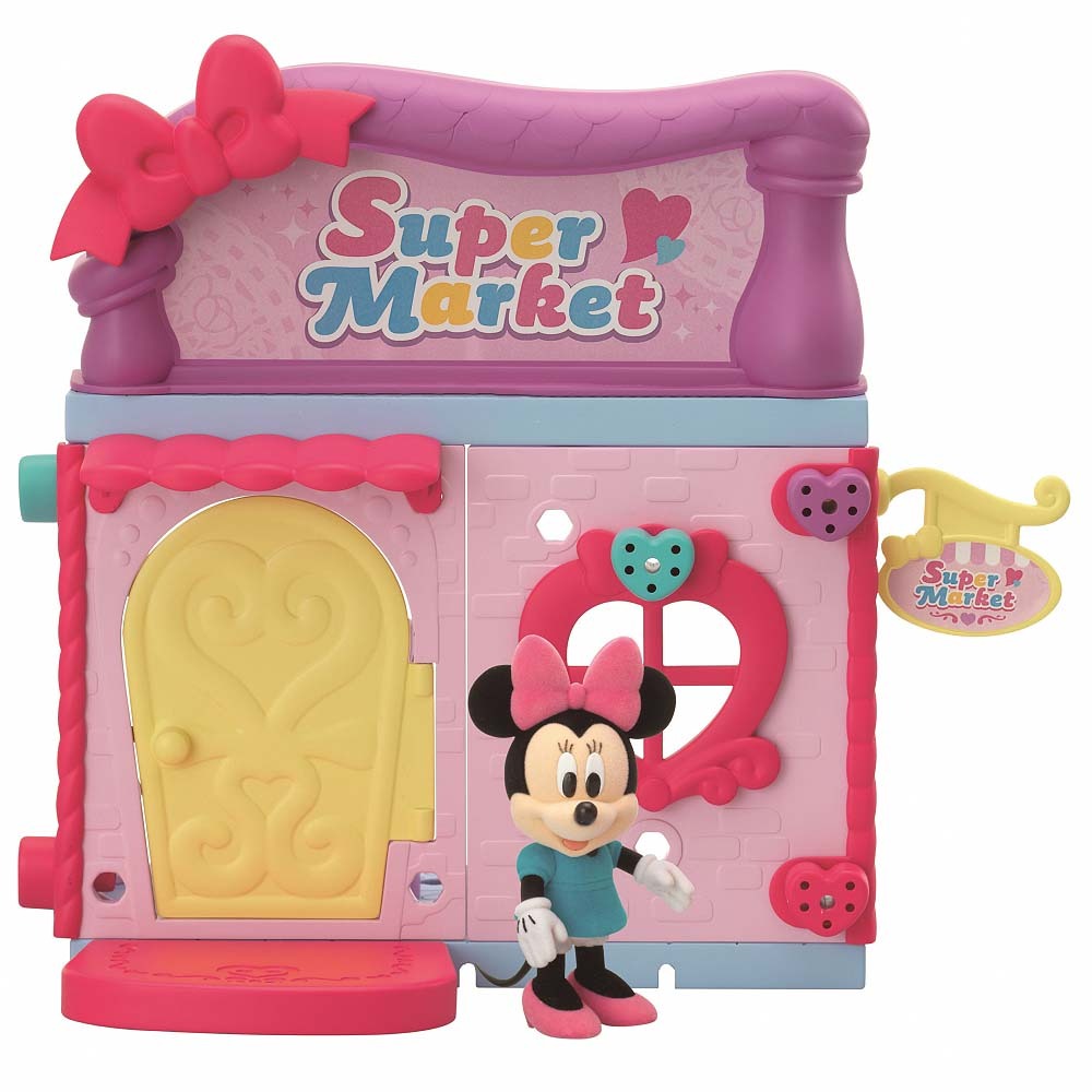 楽天市場 Dh 02 ディズニーキャラクター Diytown ミニーのスーパーマーケット トイザらス ベビーザらス