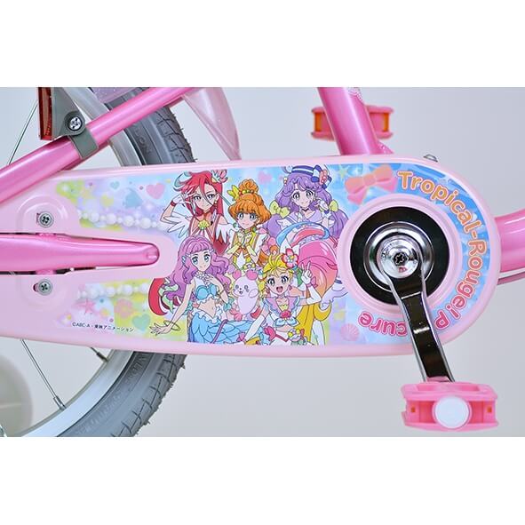 楽天市場 トイザらス限定 16インチ 子供用自転車 トロピカルージュプリキュア トイザらス ベビーザらス