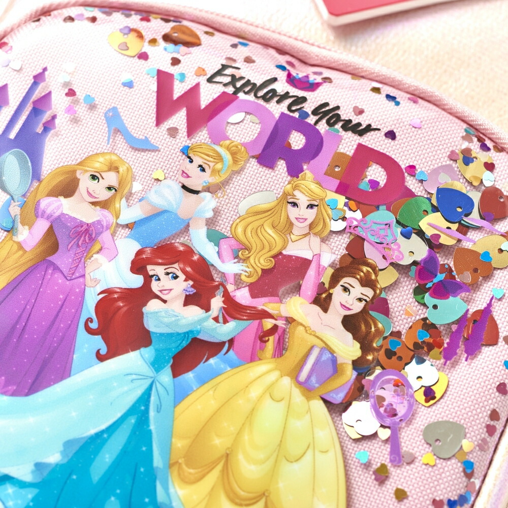 楽天市場 トイザらス限定 プリンセス キラキラリュック ピンク トイザらス ベビーザらス