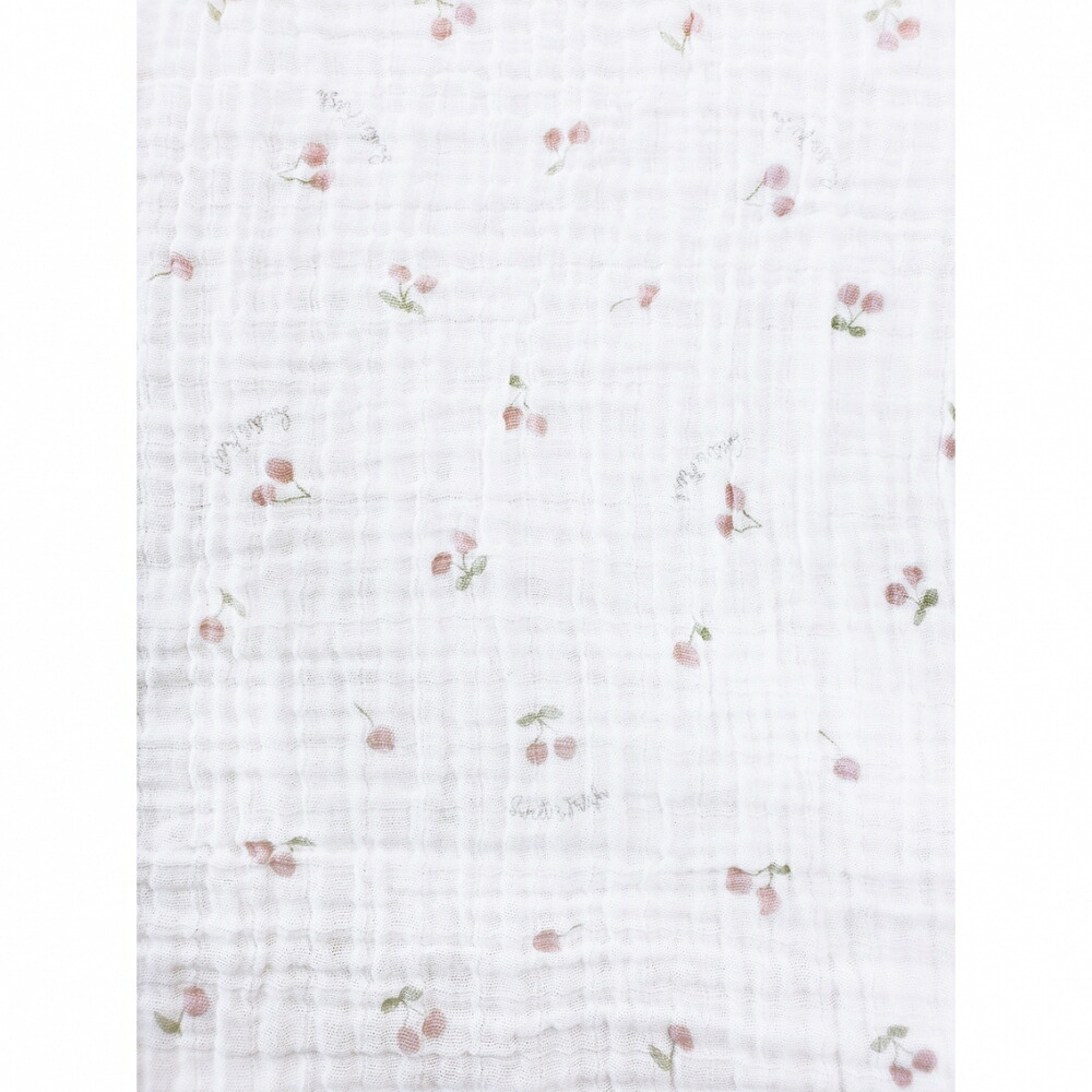 【楽天市場】モスリンガーゼおくるみ チェリー (ホワイト×フリー) ベビーザらス限定:トイザらス・ベビーザらス