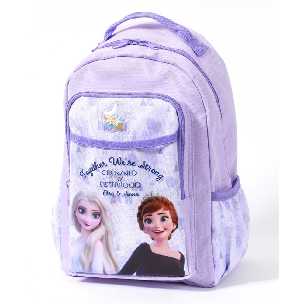 楽天市場 トイザらス限定 キラキラスパンコールリュック アナと雪の女王 パープル トイザらス ベビーザらス