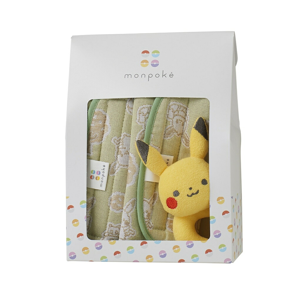 monpoke モンポケ 播州織 ギフト2点セット【メーカー直送商品】【送料無料】 トイザらス・ベビーザらス