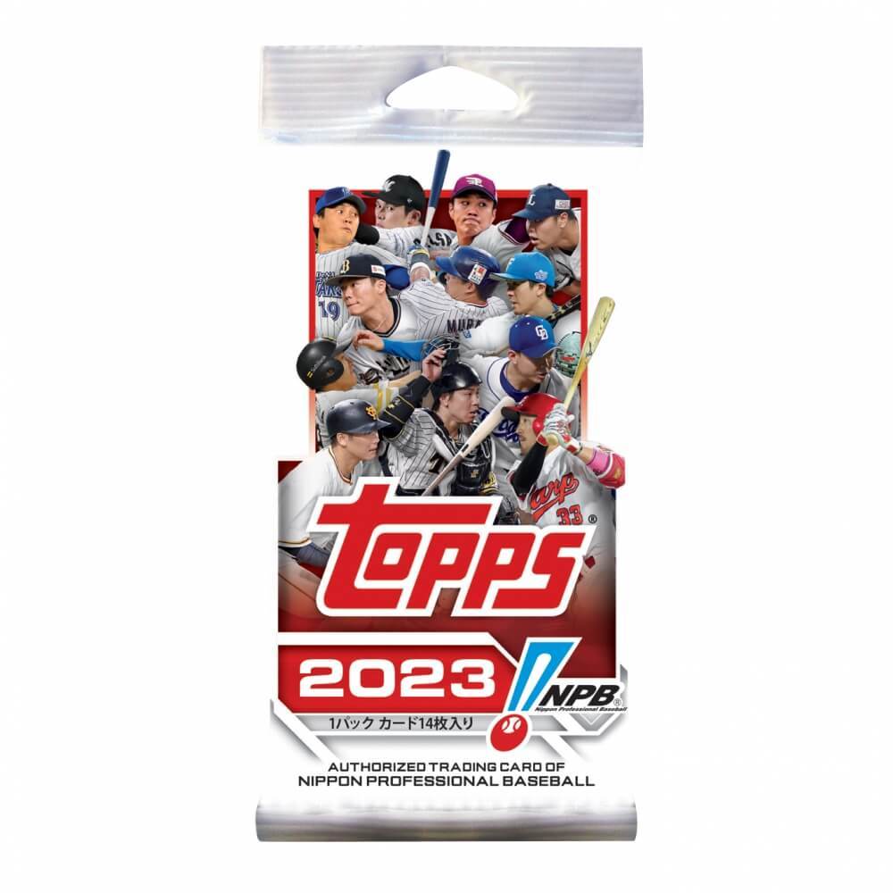 楽天市場】Topps トップス 2023 NPB ベースボールカード パック