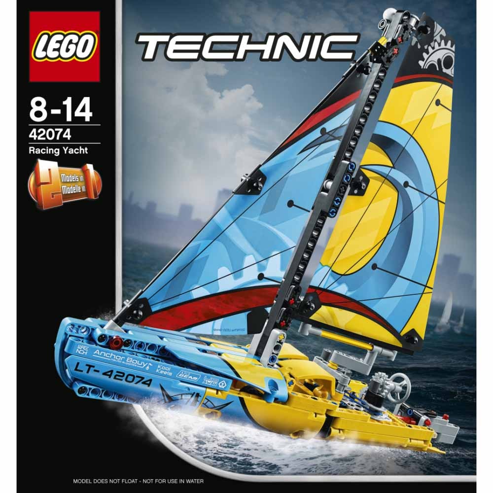 lego technic racing yacht 42074 building kit