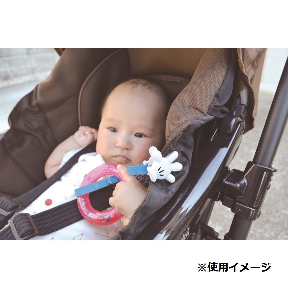 楽天市場 ミッキーマウス おしゃぶり トイホルダー ブルー トイザらス ベビーザらス